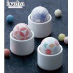 Стимулятор для клитора и других эрогенных зон Tenga Iroha - Temari - Hana - бело-розовый