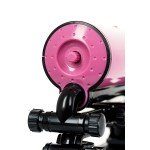 Секс-машина Pink-Punk MotorLovers с функцией нагрева и пультом - розовая