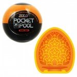 Карманный мастурбатор с уникальным рельефом Zolo Pocket Pool Sure Shot